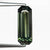 2.24ct 12.42x4.64x3.64mm Cut Corner Rectangle Step Cut Sapphire 27331-02
