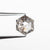0.91ct 7.04x5.94x2.79mm Hexagon Rosecut 27536-28