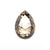 1.35ct 9.14x6.64x2.69mm Pear Rosecut 27537-03