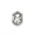 0.96ct 6.77x5.05x3.33mm Hexagon Rosecut 27538-06