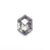 1.17ct 7.16x5.16x3.49mm Hexagon Rosecut 27538-45