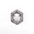 1.11ct 7.71x6.23x2.93mm Hexagon Rosecut 27538-57
