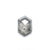 0.87ct 6.98x5.12x2.65mm Hexagon Rosecut 27539-11