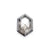 0.97ct 7.65x5.39x2.59mm Hexagon Rosecut 27539-37