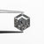 1.26ct 6.83x5.89c4.36mm Hexagon Rosecut 🇨🇦 27607-01