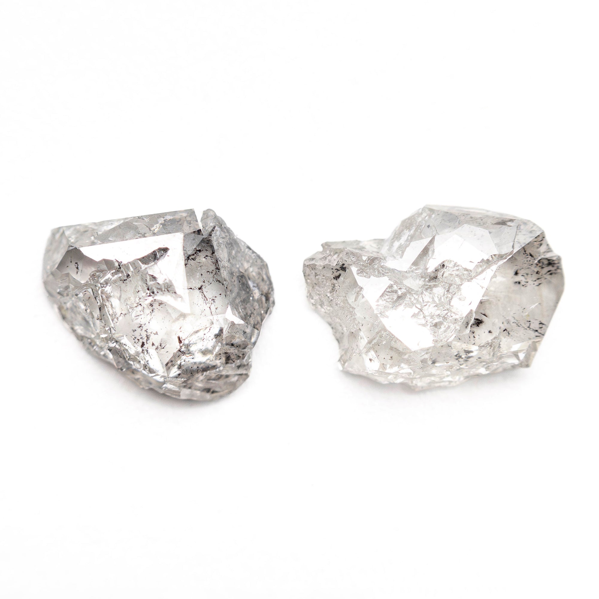 2.55cttw 2pc 7.93x6.39x3.01mm 8.60x6.19x2.94mm Polished Raw Diamond Matching Pair 🇨🇦 27698-01