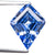 5.43ct 13.60x 10.30x6.6mm Kite Step Cut Sapphire 27716-01