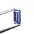 0.62ct 6.96x3.49x2.46mm Cut Corner Rectangle Step Cut Sapphire 27721-03