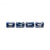 1.84cttw 4pc 5.5x3.5mm Cut Corner Rectangle Step Cut Sapphires 27723-01