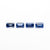 1.20cttw 4pc 5x3mm Cut Corner Rectangle Step Cut Sapphires 27729-01