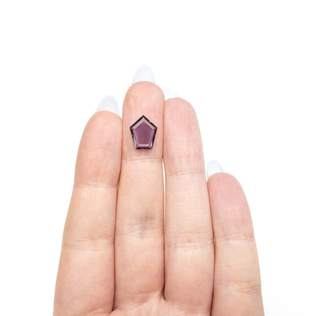 プリズムストーン 1.88ct 10.98x9.08x1.83mm Shield Portrait Cut Sapphire 27740-16