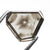 3.68ct 10.25x12.35x2.56mm Shield Portrait Cut 27785-03