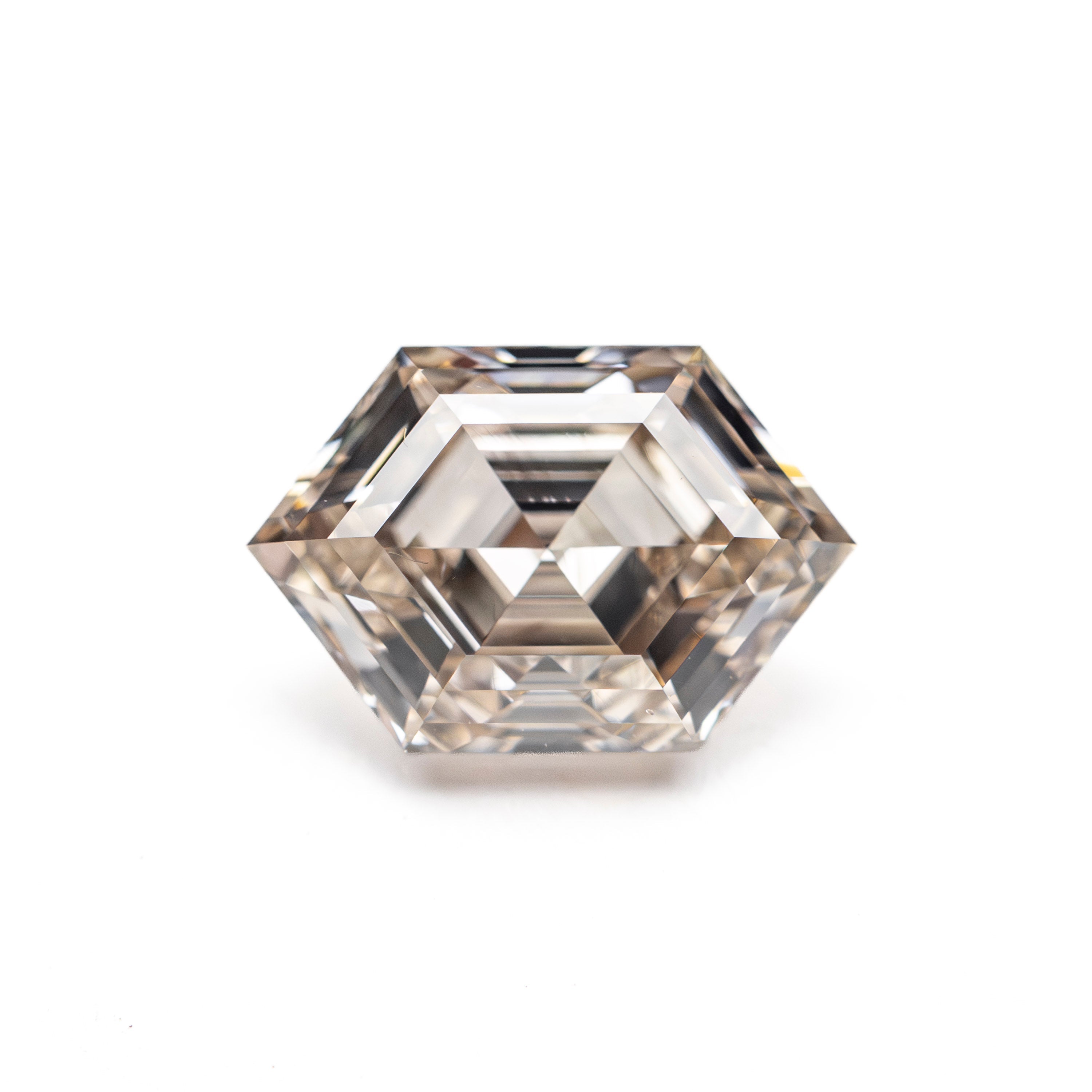 1.78ct 9.46x6.33x4.23mm VS2 S-T Hexagon Step Cut 27905-05 - Gem