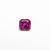 0.33ct 3.77x3.77x2.61mm Cut Corner Square Step Cut Sapphire 27955-21