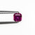0.33ct 3.77x3.77x2.61mm Cut Corner Square Step Cut Sapphire 27955-21