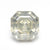 5.51ct 9.76x9.75x6.75mm GIA I1 Fancy Greyish Greenish Yellow Cut Corner Square Step Cut 28026-01