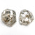 4.18cttw 2pc 8.97x7.75x3.74mm 8.15x7.64x3.23mm Polished Raw Diamond Matching Pair 🇨🇦 28179-01