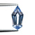 2.20ct 12.04x5.89x3.76mm Shield Step Cut Sapphire 28253-01