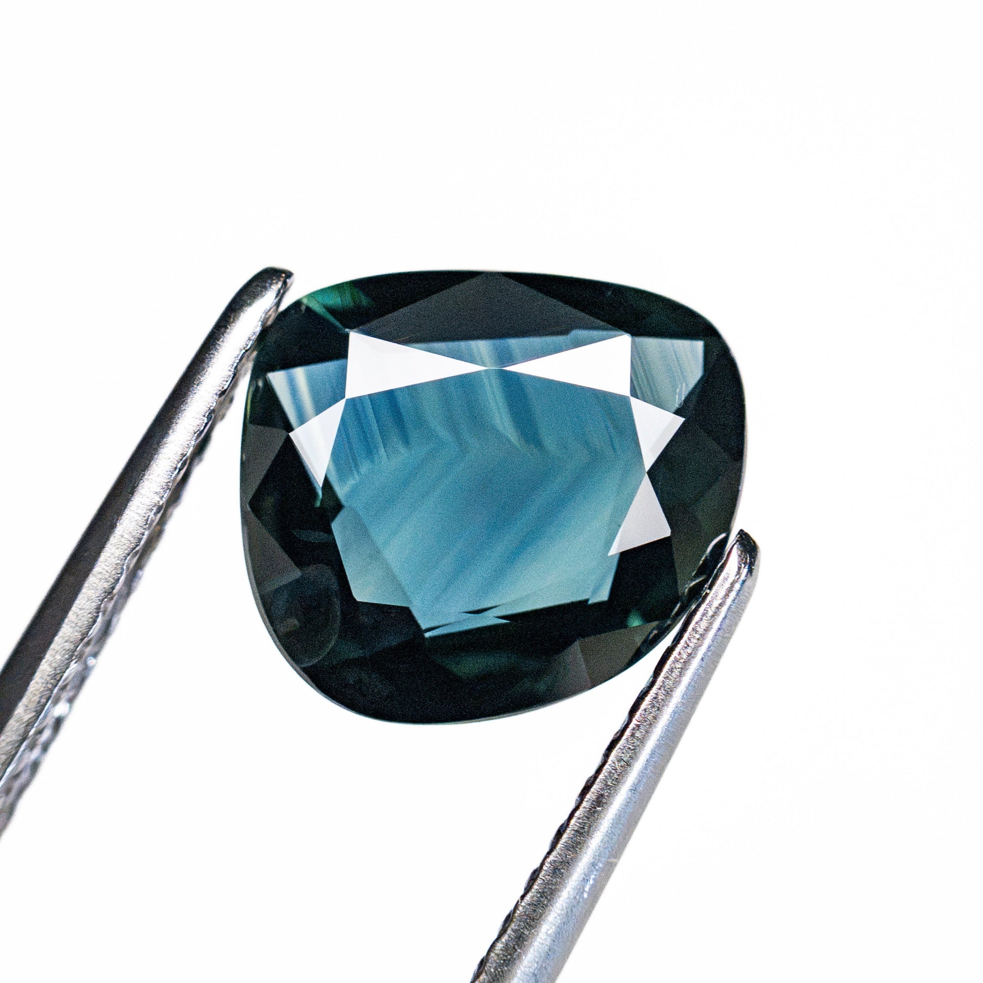 2.03ct 8.73x7.86x2.90mm Amorphous Double Cut Sapphire 28298-07