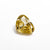 1.01ct 5.68x7.23x3.10mm GIA SI1 Fancy Deep Brownish Yellow Heart Brilliant 28350-01