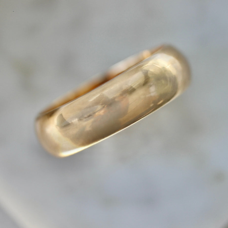 
            6mm Fritter Gold Band