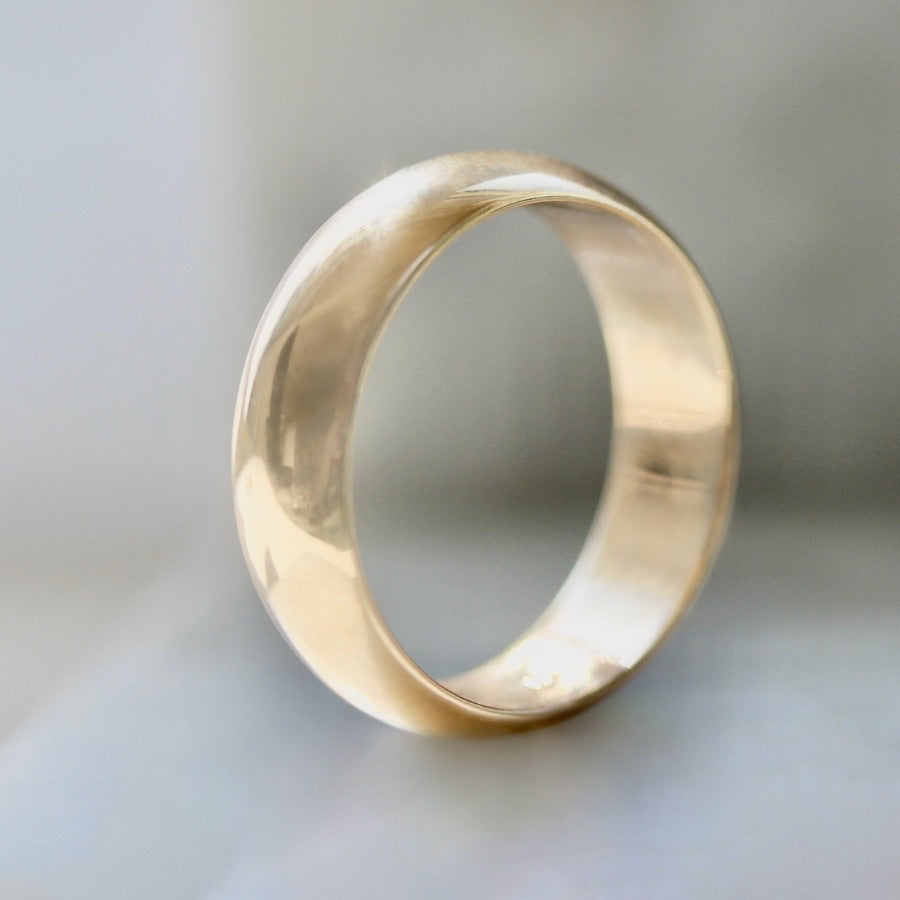 
            6mm Fritter Gold Band