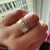 6mm Gem Breakfast Orion Hand engraved star band