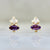 Babka Amethyst & Diamond Earrings