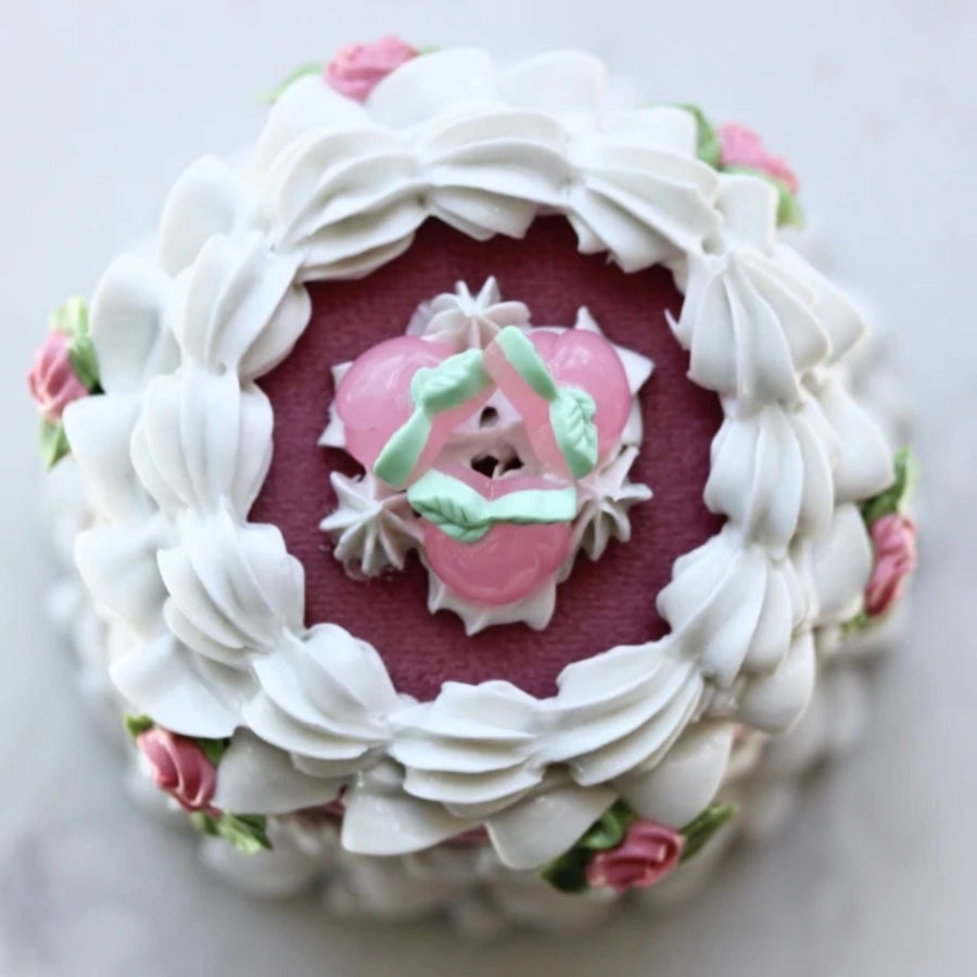 Birthday Cake Pink Oval Cut Opalescent Sapphire Ring