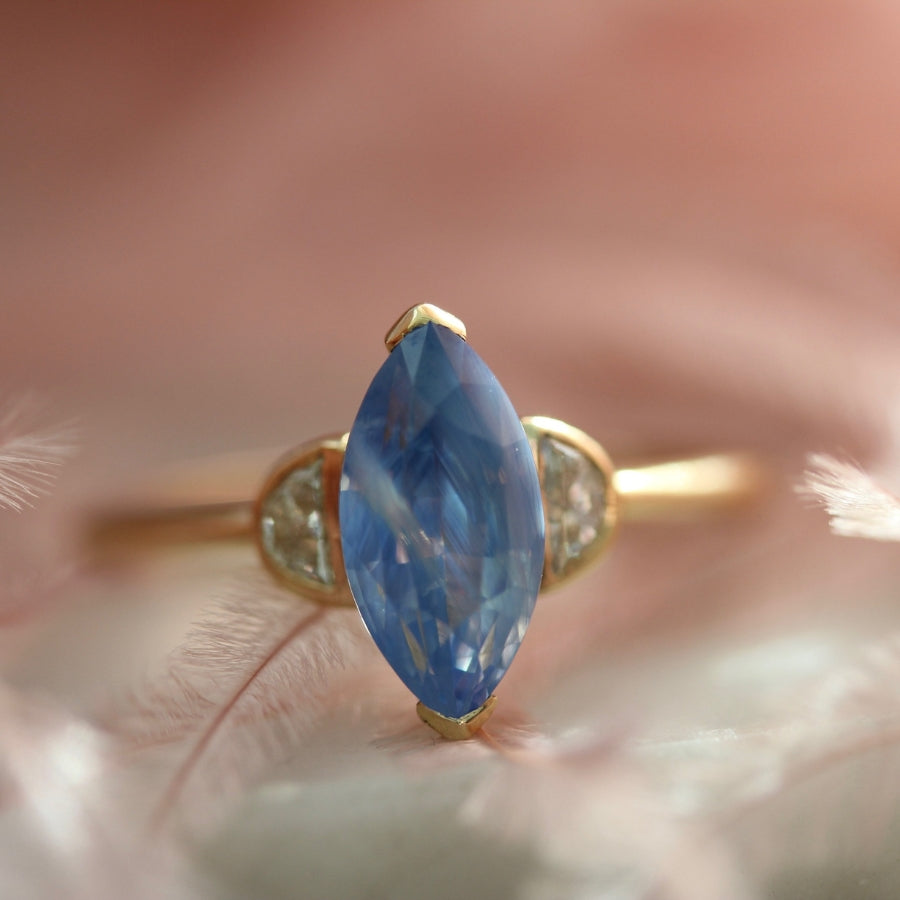 
            Blue Marquise Ring 