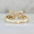 Bowtiful Pink Pear Sapphire Bow Ring