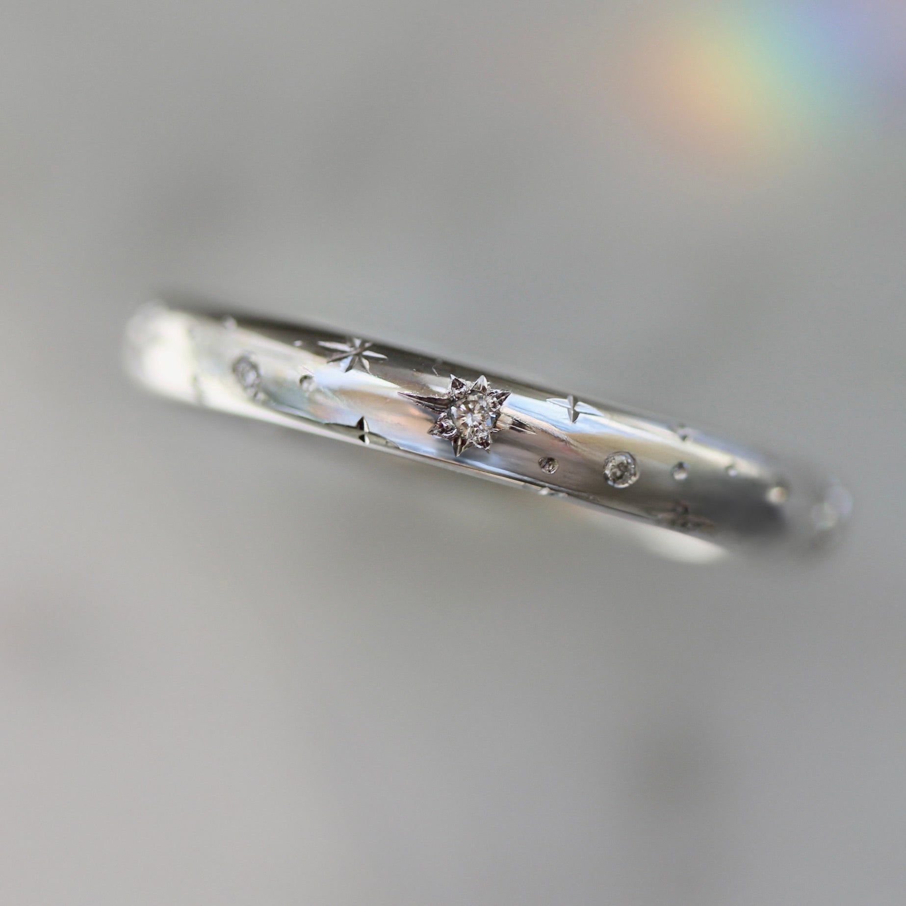 Celeste Major in White Gold 