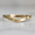 Celestial Engraved Curved Band