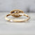 Cookie Dough Champagne Moval Cut Diamond Ring