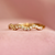Diamond Squiggle Band