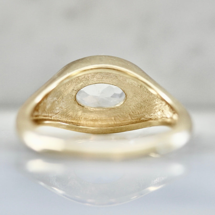 Easy Street Oval Cut Moonstone Ring