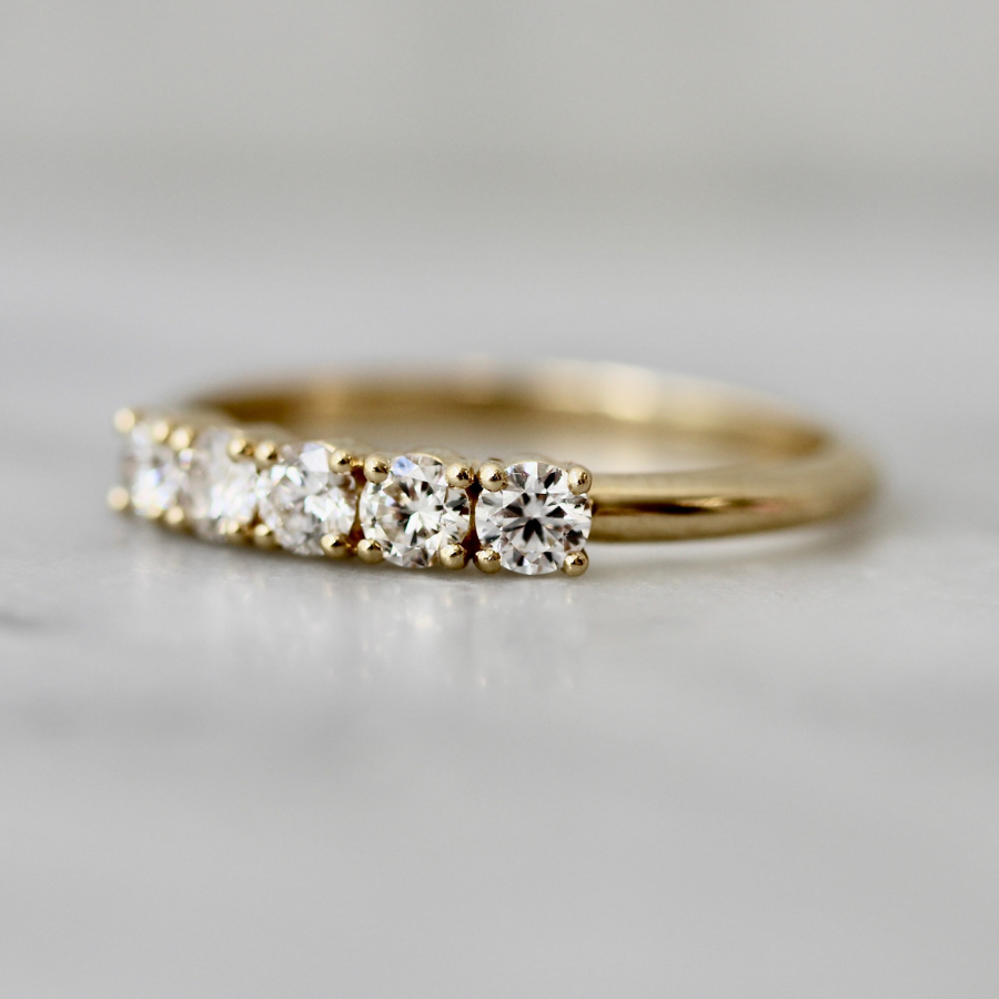 Five Stone Diamond Band