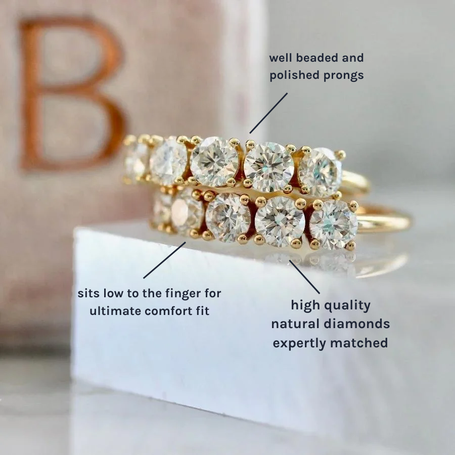 Five Stone Diamond Band