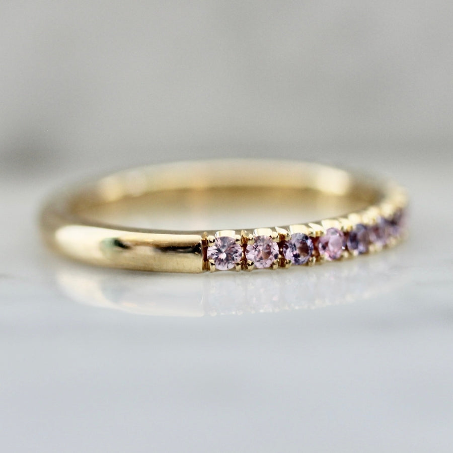 Flora Purple Sapphire Band