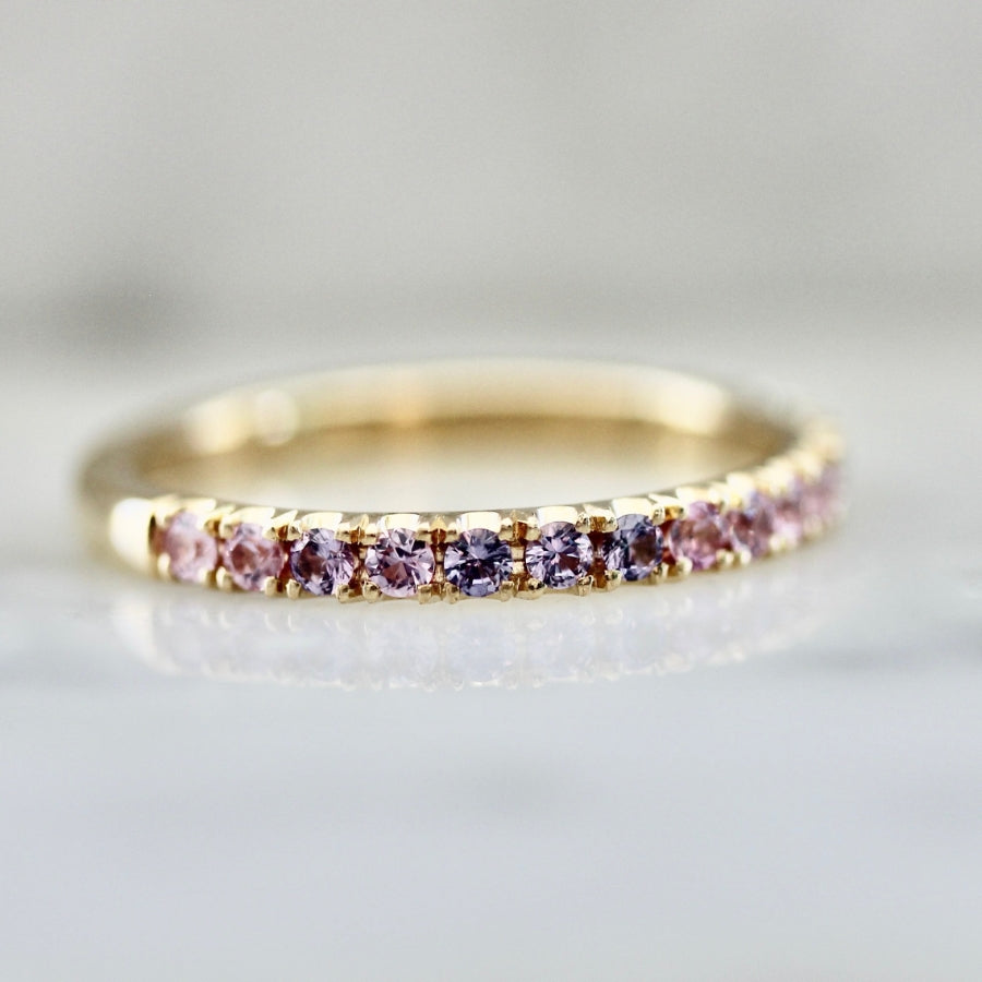 Flora Purple Sapphire Band