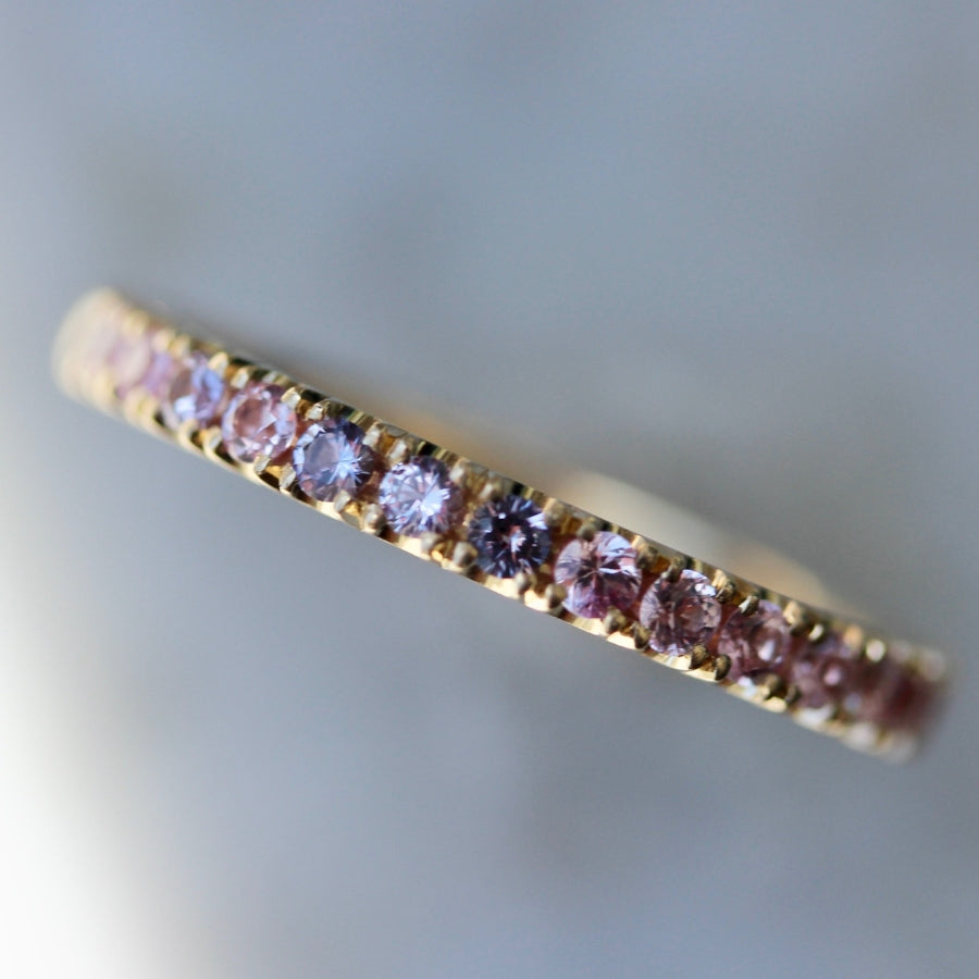 Flora Purple Sapphire Band