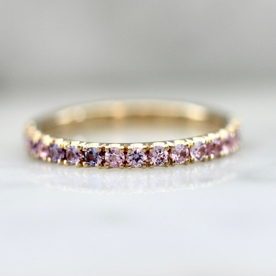 Flora Purple Sapphire Band