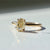 High Roller Champagne Oval Cut Diamond Ring