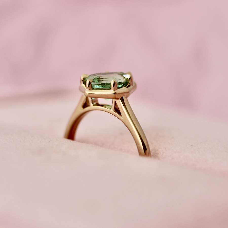 
            Kite Cut Kornerupine Ring