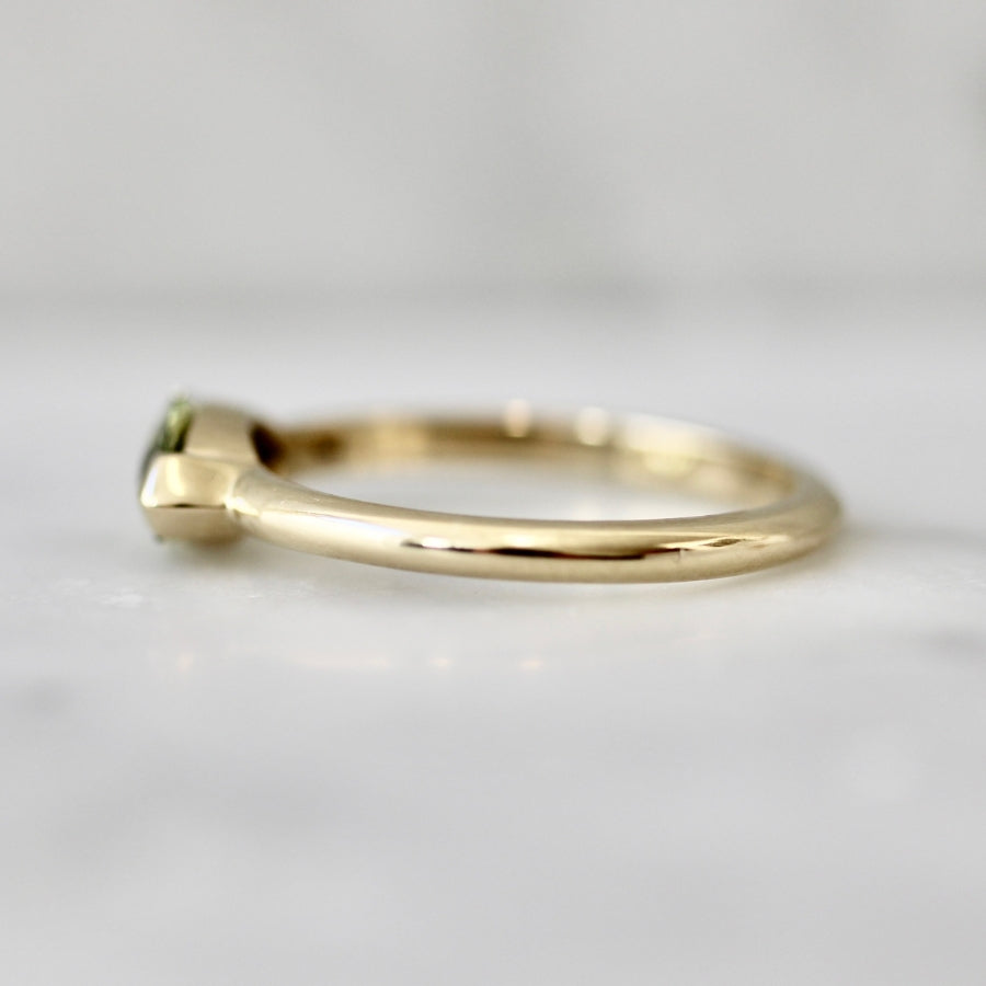 Marquise Cut Chrysoberyl Ring