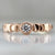 Moon Phase Diamond Ring in rose gold