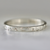 Orion Star Celestial Engraved Sterling Silver Band