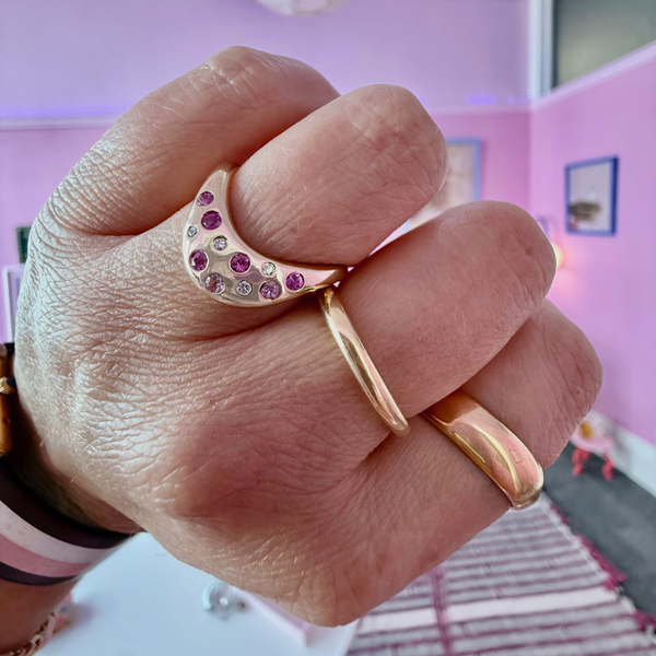 Pink Sapphire Ring