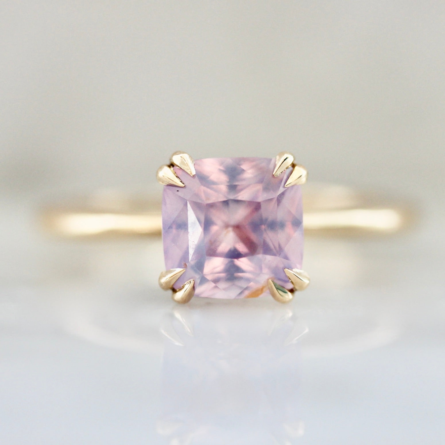 Pink Opalescent Sapphire Ring 5585