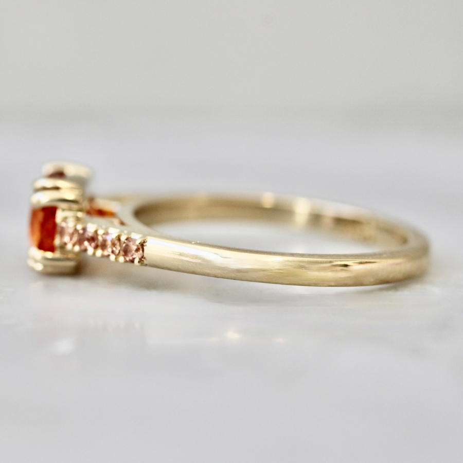 
            Spessartite Garnet Ring